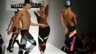 Black Crossdresser in Fierce Runway Show