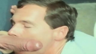 Naughty Rick Drains A Huge Dick In Mysterious Gloryhole