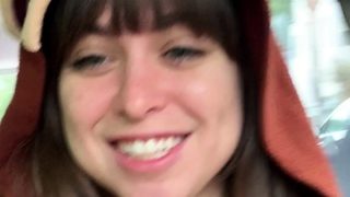 Amateur teen outdoor sex