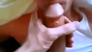 Glory Hole Amateur Sucks Big Fat Cocks