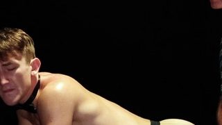 SLave boy Colton Fox for auction and bid by Reece SCott