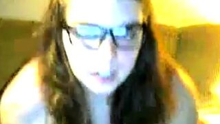 BBW with Big Tits Rides and Shows Her Body Off on Webcam