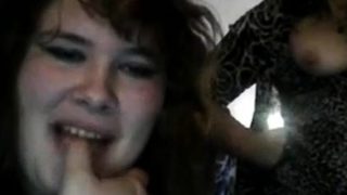 Mom and ‘Step-Daughter’ Webcam Masturbation Session