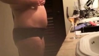 my busty stepmom naked and relaxed