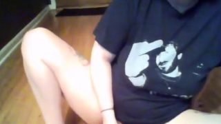 Tattooed BBW Rides Her Dildo to Orgasm